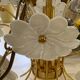 Murano glass flower chandelier, 1970s