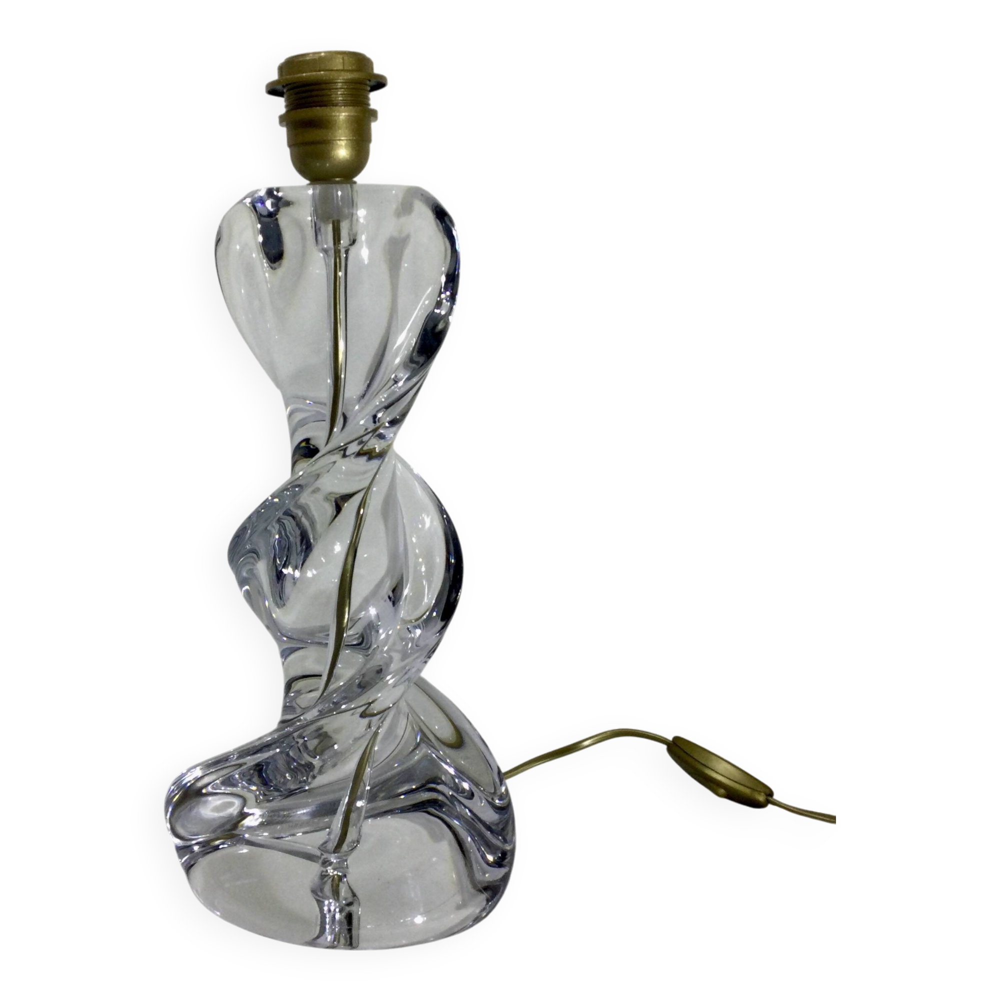 Sèvres crystal lamp base
