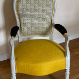 Fauteuil Victoria, style Louis Philippe