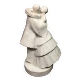 THE KISS by Edouard Marcel Sandoz in Haviland Limoges porcelain