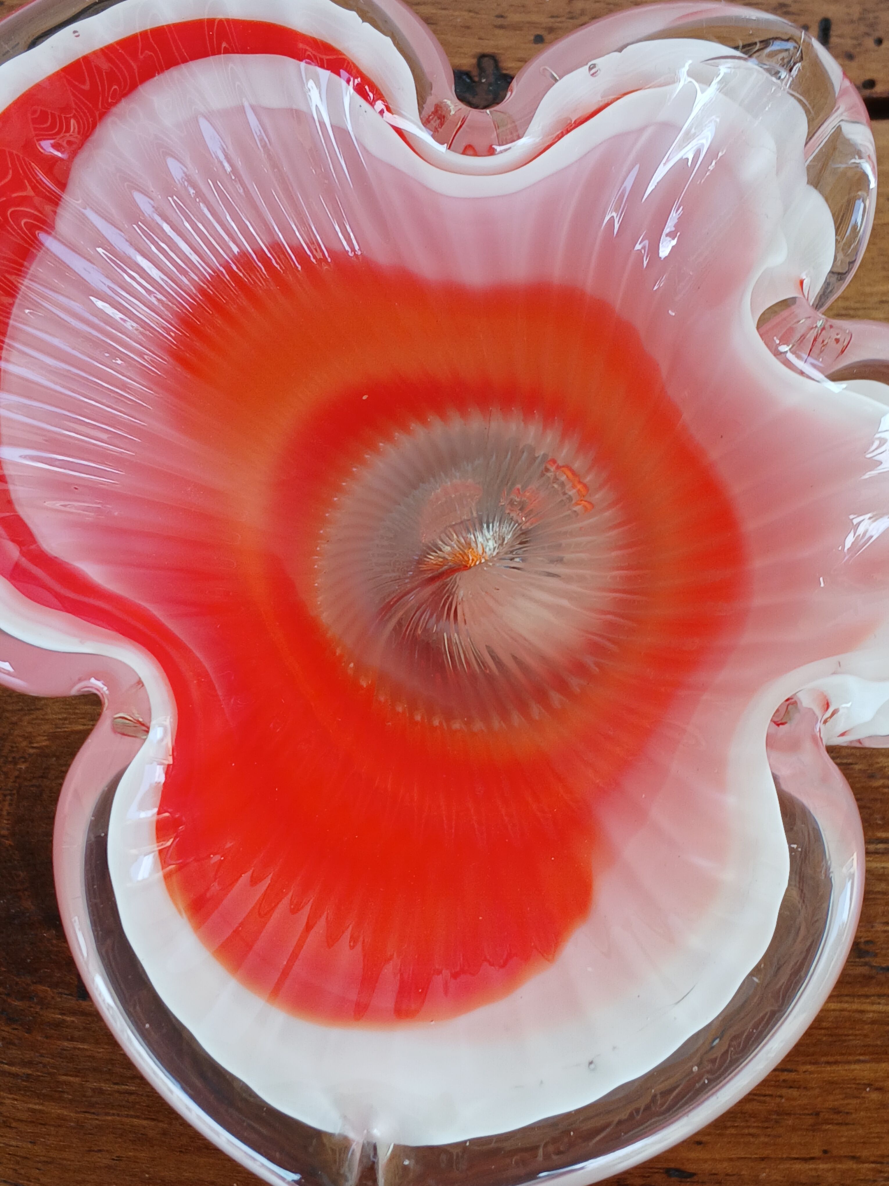 vintage Murano glass pocket tray