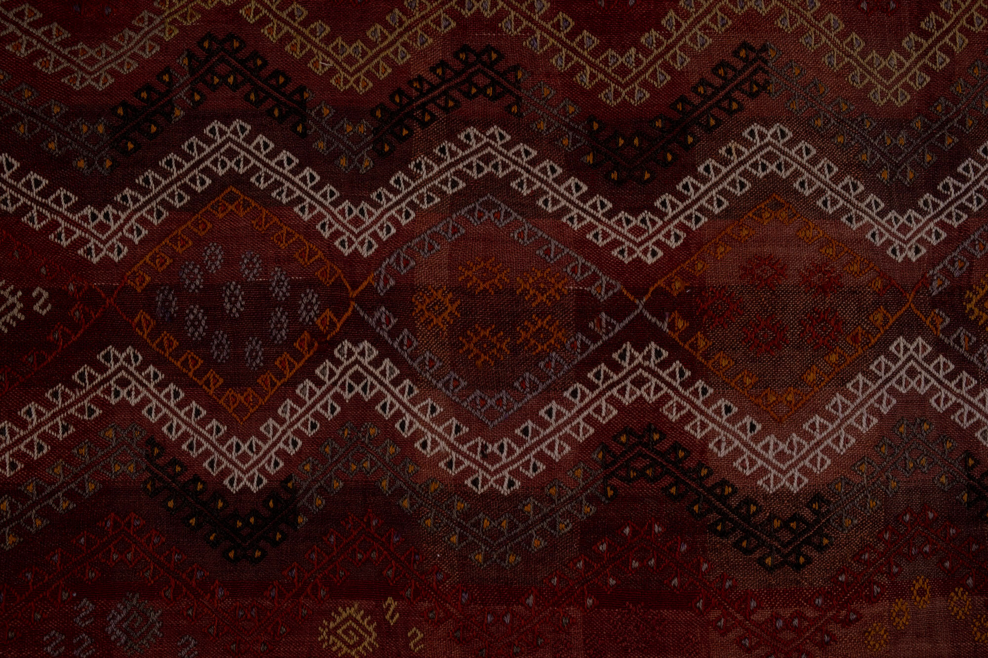 Jajim Kilim Runner Rug, 1970s 75 x 380 cm