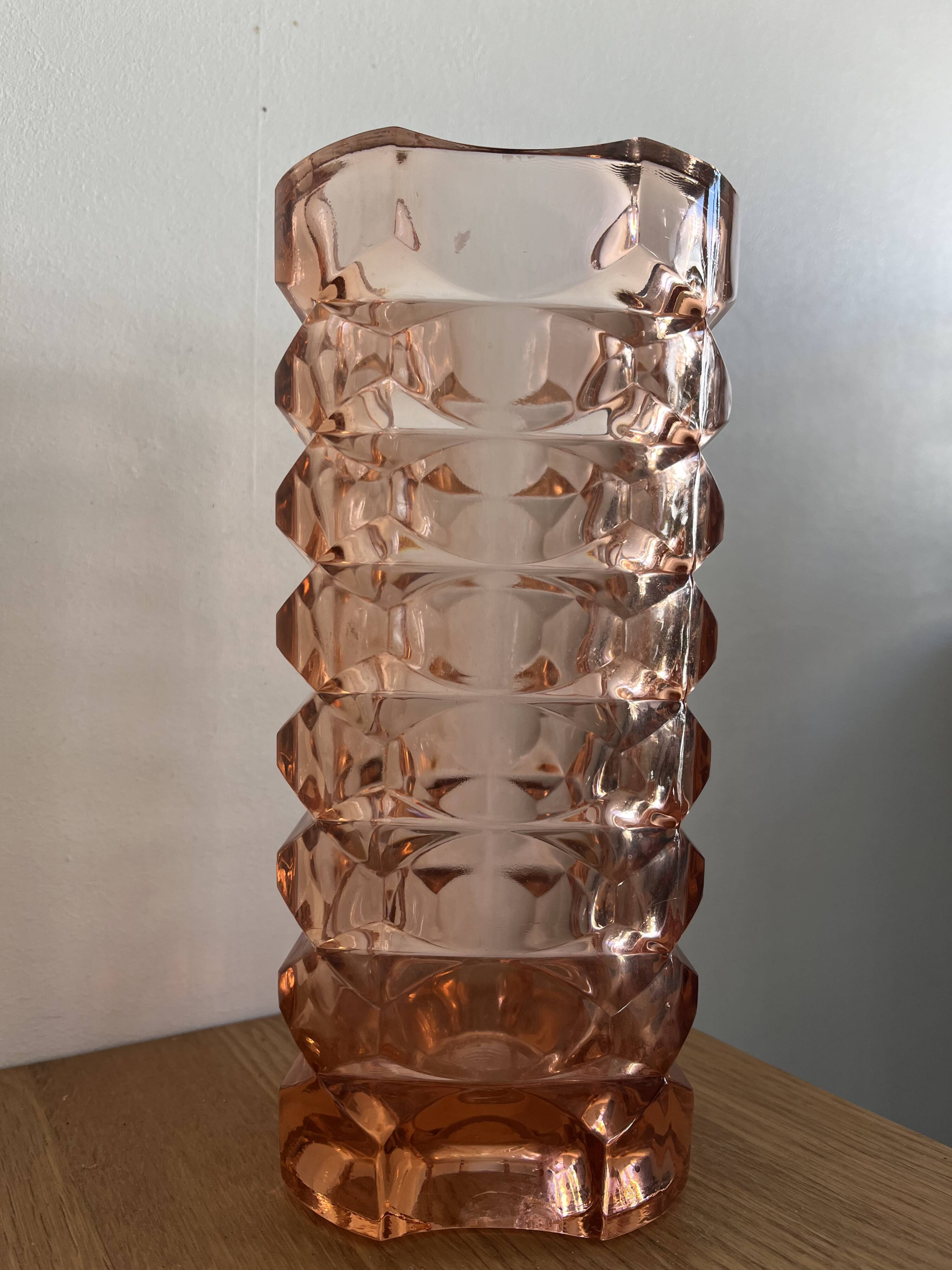 Duo of Windsor Luminarc vases