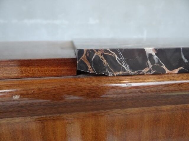 Bahut door 1930 art deco rosewood