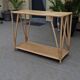Vintage rattan lacquered console