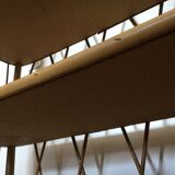 Library shelf in rattan 50s