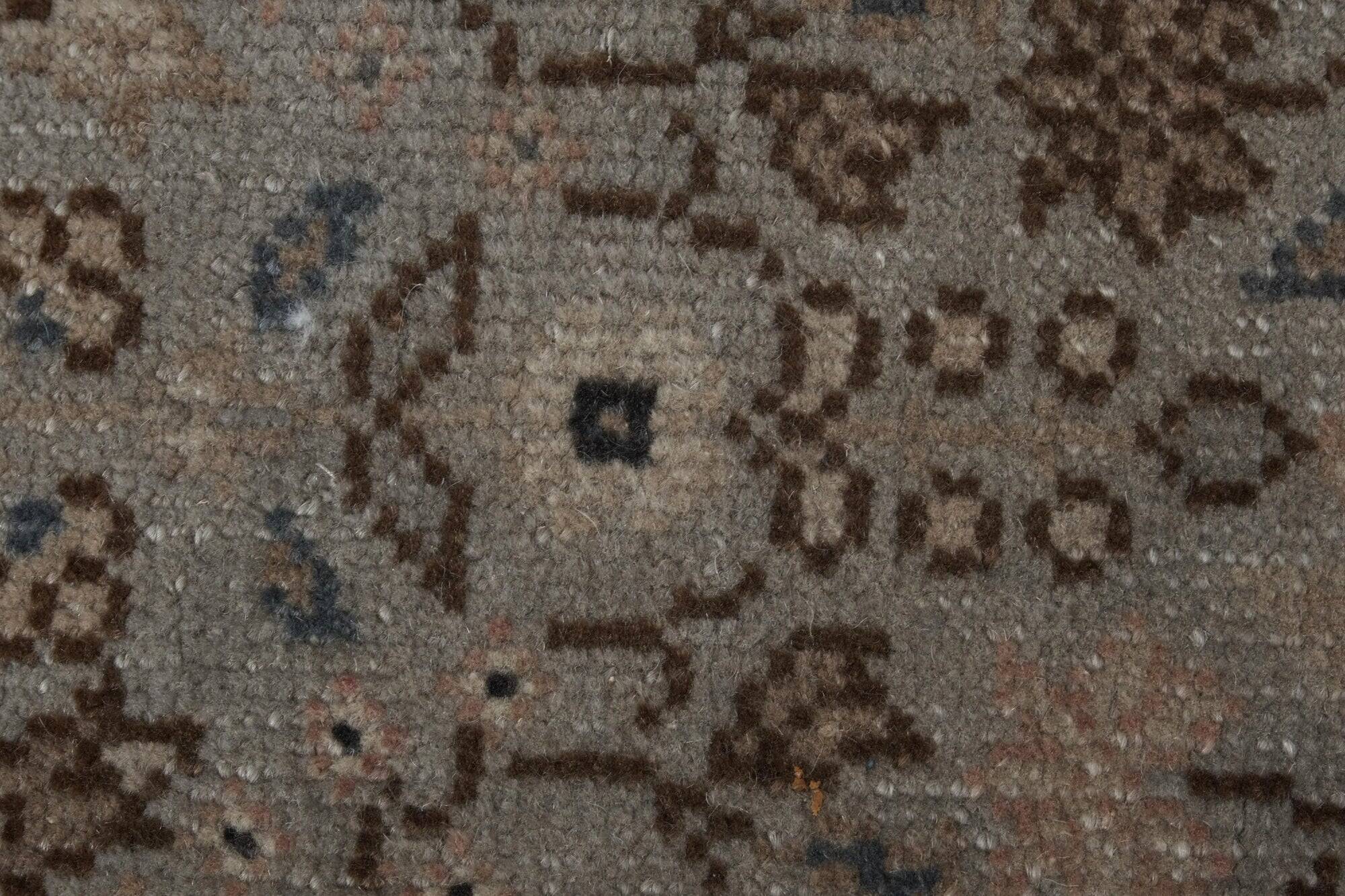 Vintage Turkish hallway rug 80x750 cm