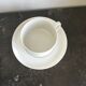 Tea cups and under white porcelain cups