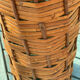 Old wicker bottle
