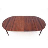 Table à manger en palissandre, Danemark, années 1960. Après restauration.