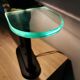 Lampe Robert sonneman pour George Kovacs 1980