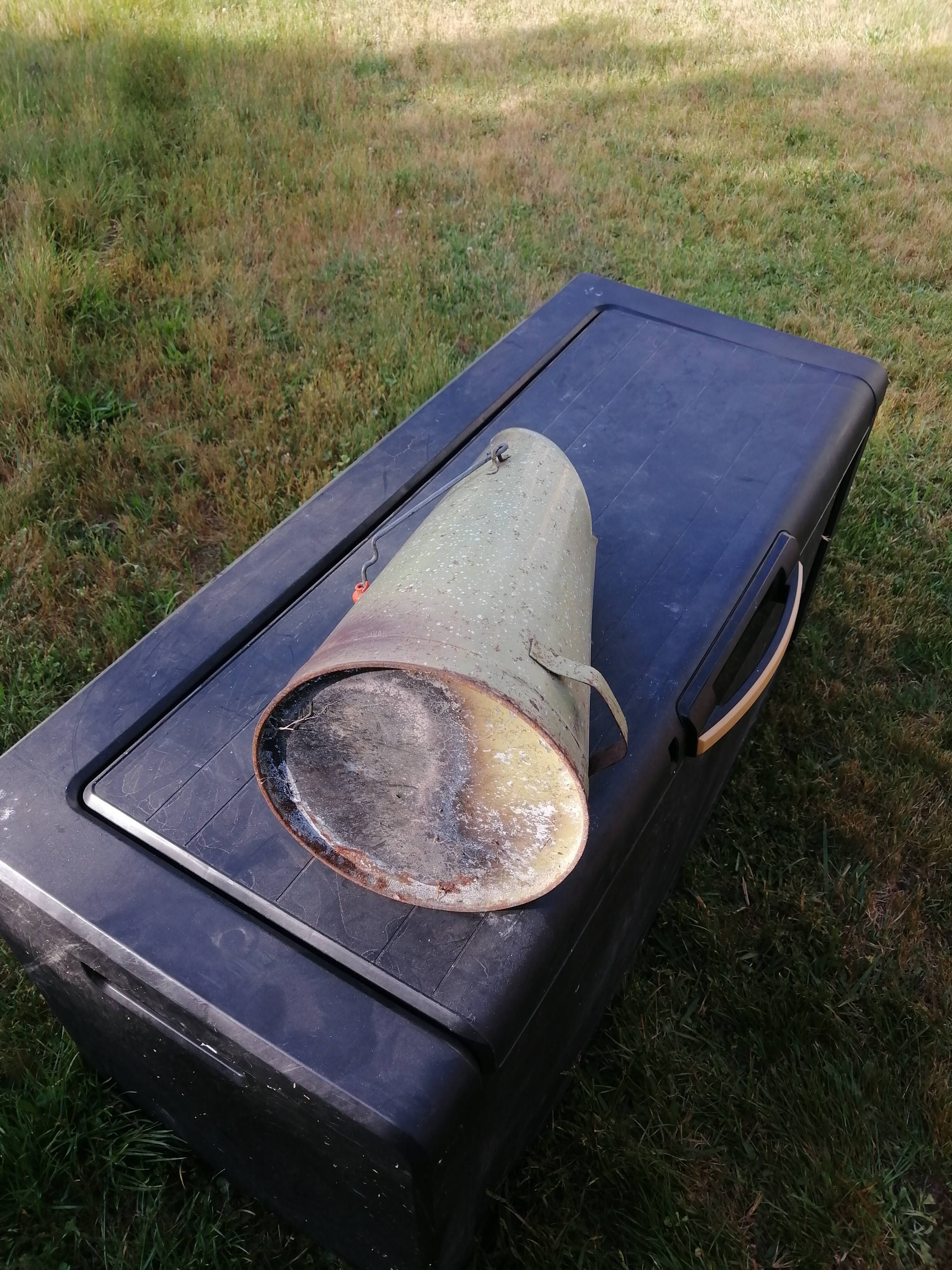 Old coal bucket