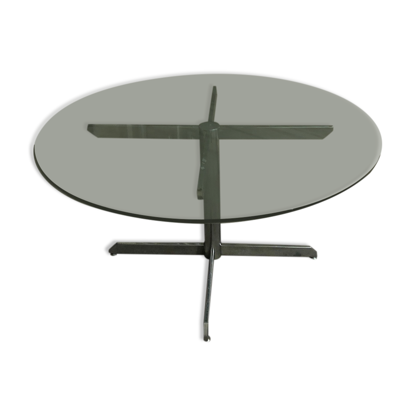 Round glass Pable from the 70s