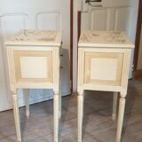 Pair of Louis XVI-style bedside tables