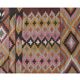 Vintage Turkish hallway rug 77x454 cm