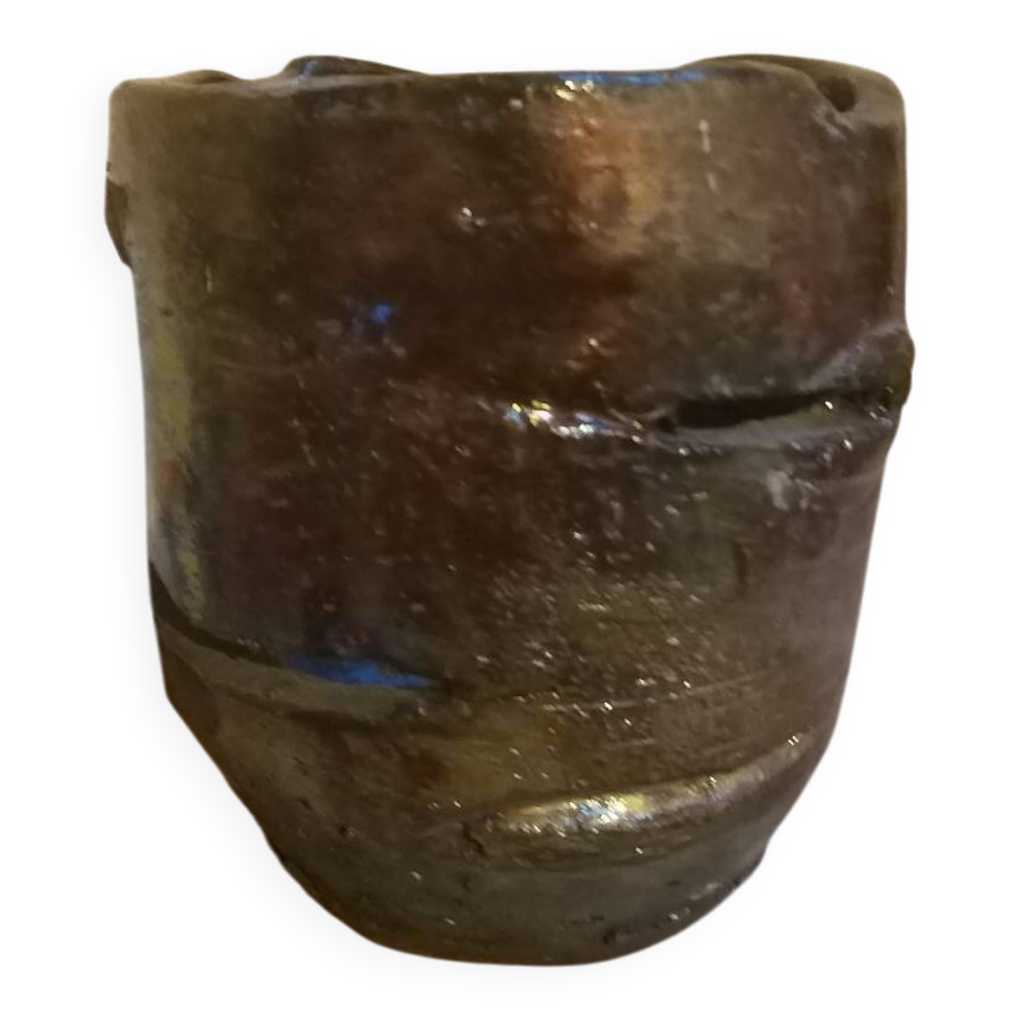 Vase signed by Olivier Louloum