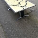 Vintage chrome and bakelite coffee table