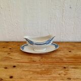 Sauce boat U&C Sarreguemines model Carina