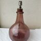 Bubble glass lamp base