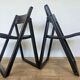 Pair of Rare Folding Chairs Dabaya, Allibert, France, 1970s