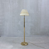 Portuguese solid brass floor lamp, 1970s