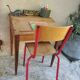 Wooden desk