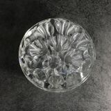 Ancien pique-fleurs en verre moulé 19 trous