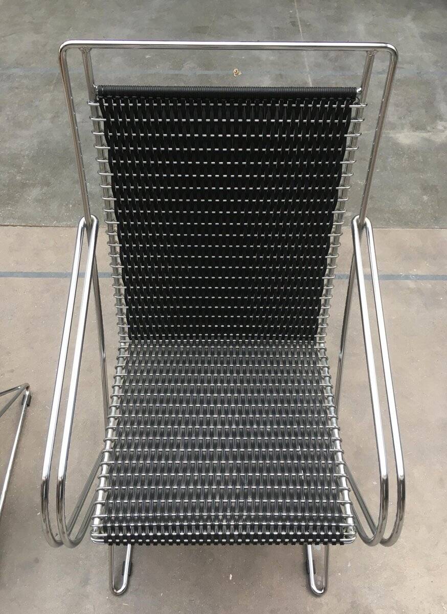 Vintage cantilever chair by Till Behrens for Schlubach