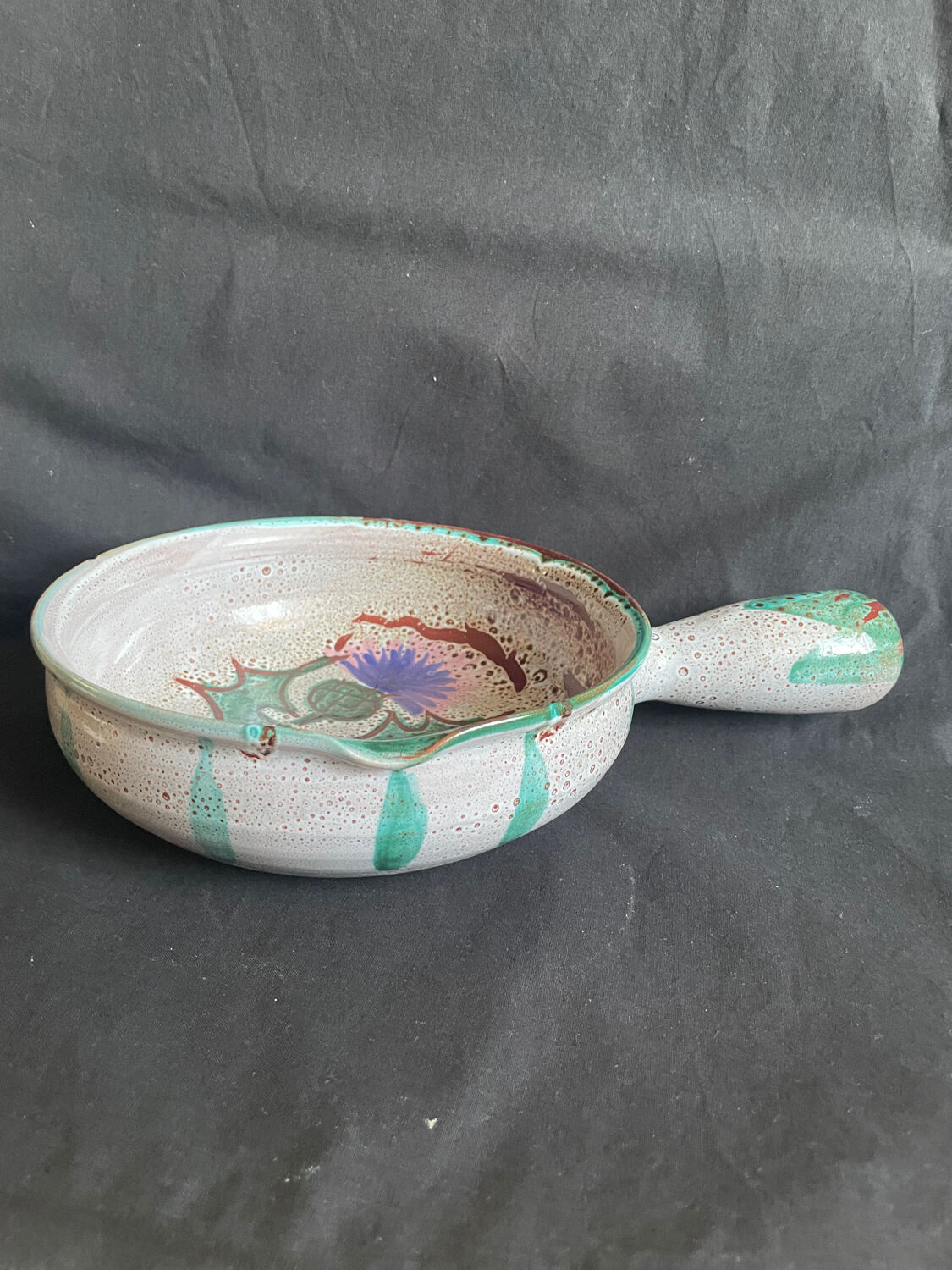 Vallauris thistle pan Etienne Daniel