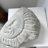 Stone sculpture 1950 face