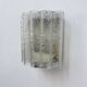 Mid-century glass tube Doria Leuchten wall lamp / sconce, 1970s