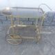 Vintage rolling metal dore service