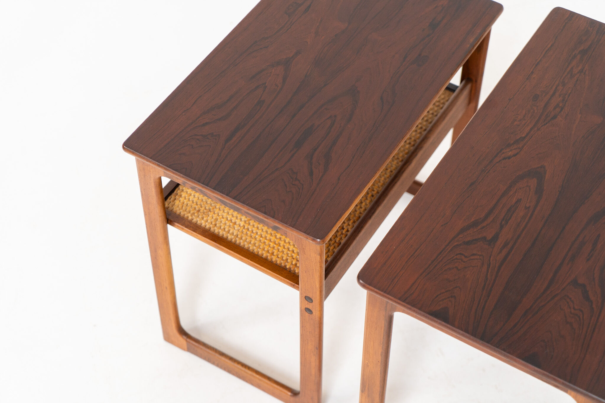 "Model 219" nesting tables by Johannes Andersen & Illum Wickelso
