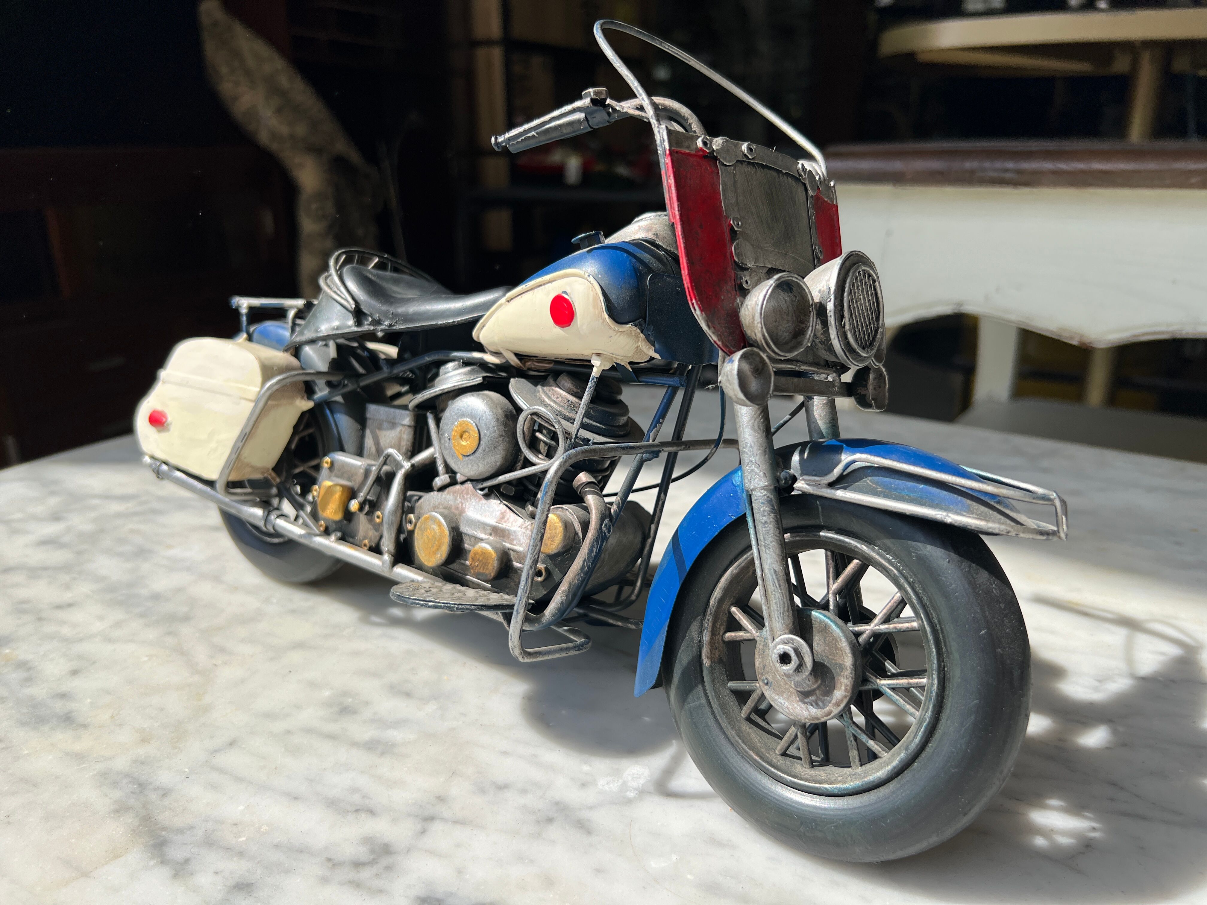 Vintage motorcycle Harley Davidson way 1960