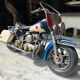 Vintage motorcycle Harley Davidson way 1960