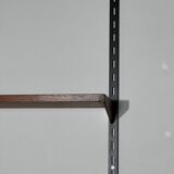 Set of 3 teak shelves by Kai Kristiansen for Feldballes Møbler 60s