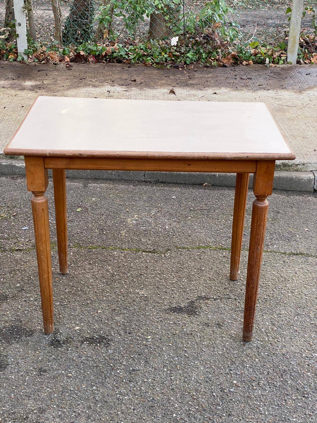 Louis XVI wooden kitchen table 90x60cm