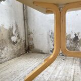 Alback bentwood beech table Ikea vintage