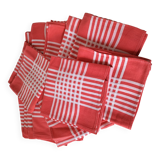 Lot 12 serviettes vintage
