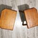 Pair of tripod stools
