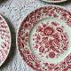9 assiettes à dessert Ridgway Ironstone Staffordshire England Clifton