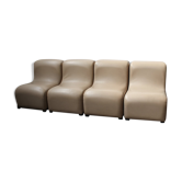 Vintage modular sofa Italy 1970s