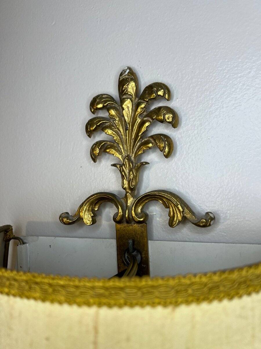 Large pair of wall sconces from the 20th century
