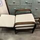 Multi-position relaxation armchair from the 1930s/40s in teak.