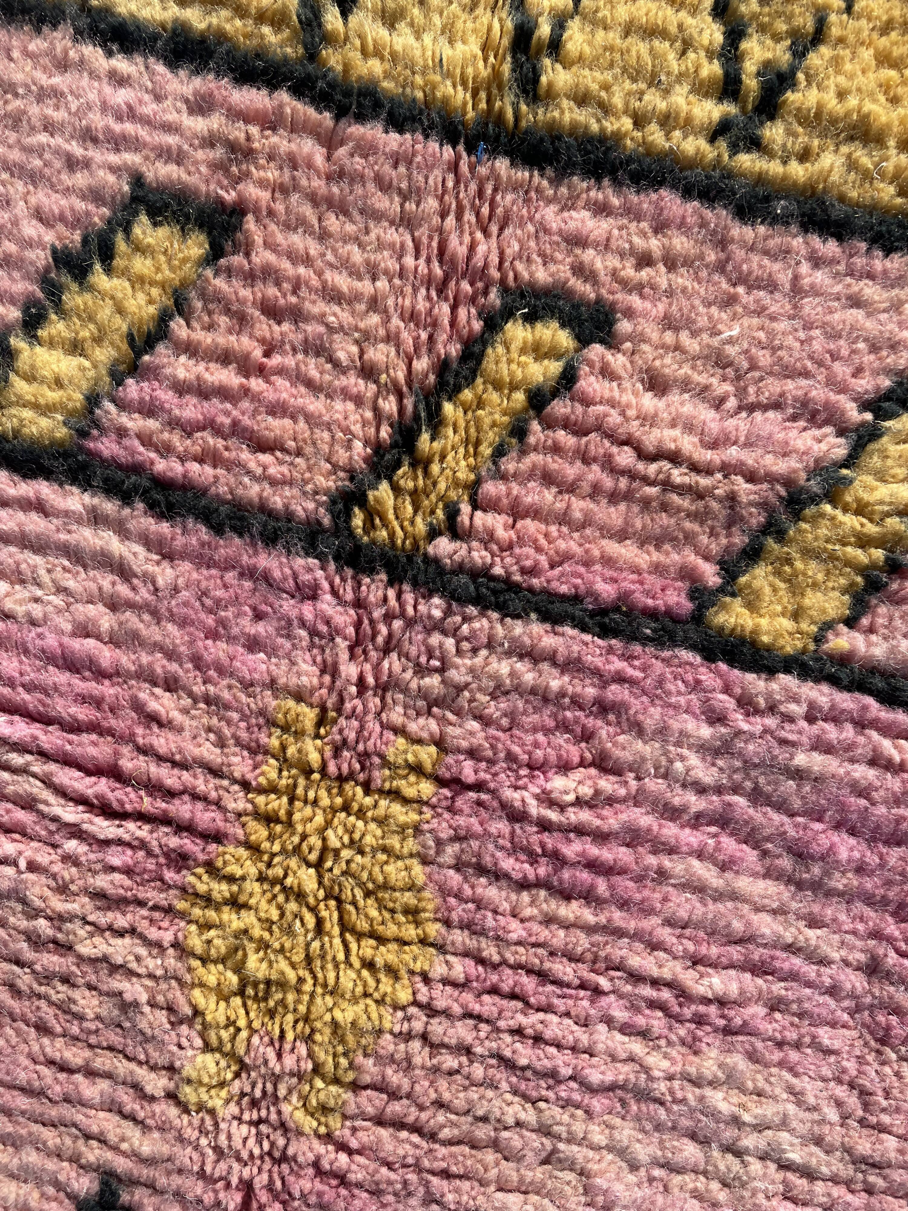 Boujad berbere rug in wool