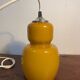 Suspension cloche opaline marron clair