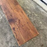 Solid oak bench