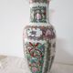 Chinese hand-painted porcelain vase, signed