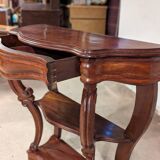 Mahogany console