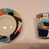 Selling Rosenthal No. 4 collector's cup, numbered, complete set (cup + saucer) in perfect condition
